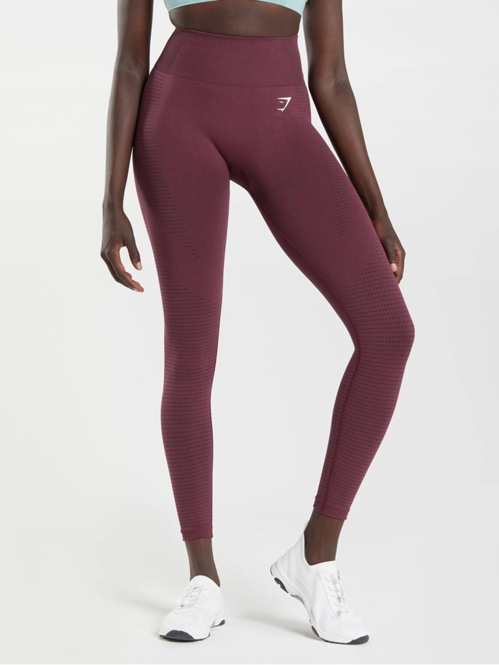 Gymshark Vital Seamless 2.0 Leggings - Burgundy Pink